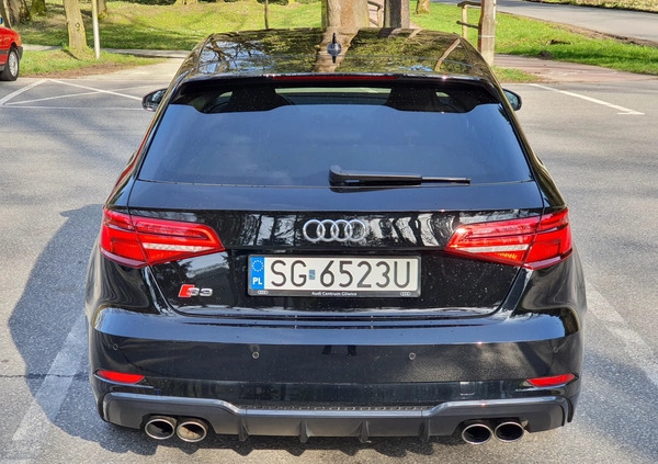 Audi S3 cena 155000 przebieg: 49200, rok produkcji 2018 z Myślenice małe 529
